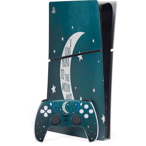 To The Moon And Back PlayStation PS5 Skins