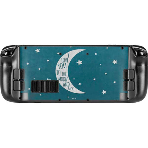 To The Moon And Back Steam Deck Handheld Gaming Computer Skin