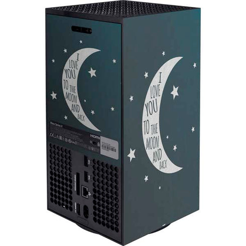 To The Moon And Back XBox Series X Digital Edition Bundle Skin