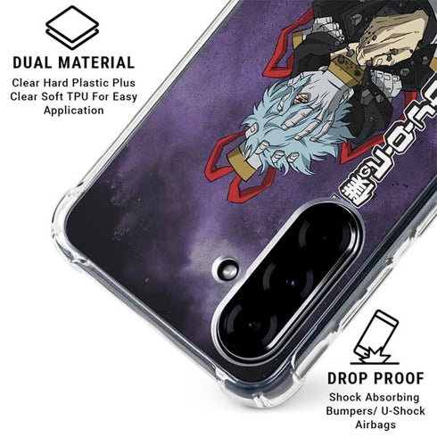 My Hero Academia Tomura Shigaraki Season 5 Galaxy A36 5G Clear Case