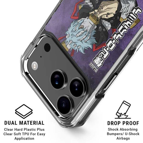 My Hero Academia Tomura Shigaraki Season 5 iPhone 17 Pro Max Clear Case