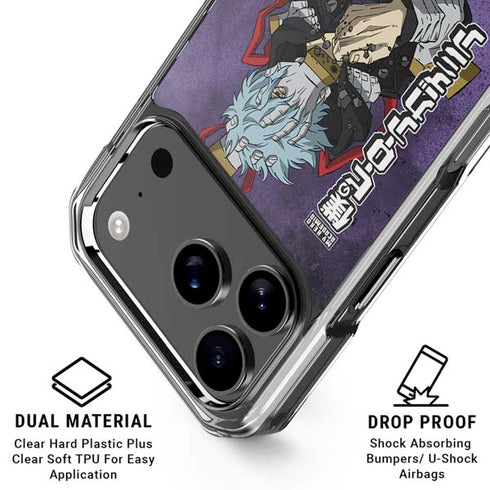 My Hero Academia Tomura Shigaraki Season 5 iPhone 18 Pro Clear Case