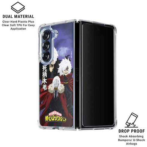 My Hero Academia Tomuras Decay Season 6 Galaxy Z Fold7 Clear Case