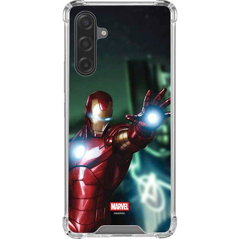 Marvel Tony Stark Iron Man Galaxy A17 Clear Case