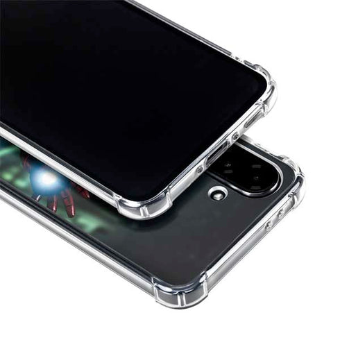 Marvel Tony Stark Iron Man Galaxy A36 5G Clear Case