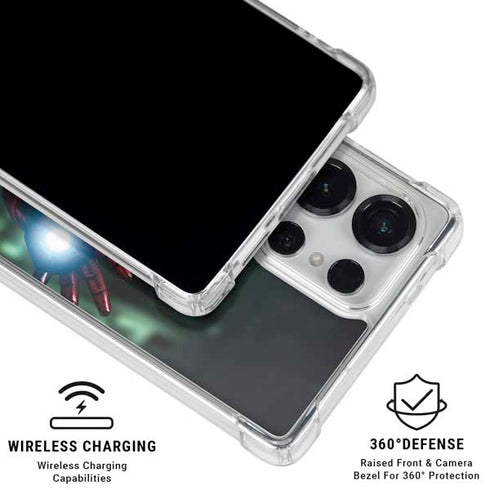 Marvel Tony Stark Iron Man Galaxy S26 Ultra Clear Case