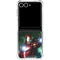 Marvel Tony Stark Iron Man Galaxy Z Flip7 Clear Case