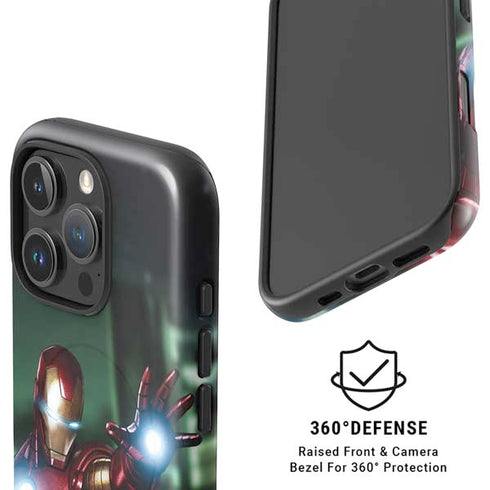 Marvel Tony Stark Iron Man iPhone 16 Pro Max Magsafe Impact Case