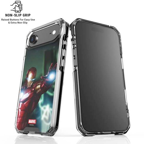 Marvel Tony Stark Iron Man iPhone 17 Air Clear Case