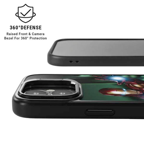 Marvel Tony Stark Iron Man iPhone 17 Kickstand Case