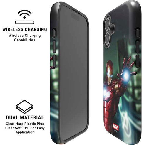 Marvel Tony Stark Iron Man iPhone 17 Magsafe Impact Case
