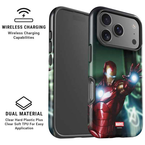 Marvel Tony Stark Iron Man iPhone 17 Pro Magsafe Impact Case
