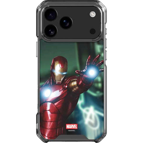Marvel Tony Stark Iron Man iPhone 18 Pro Max Clear Case