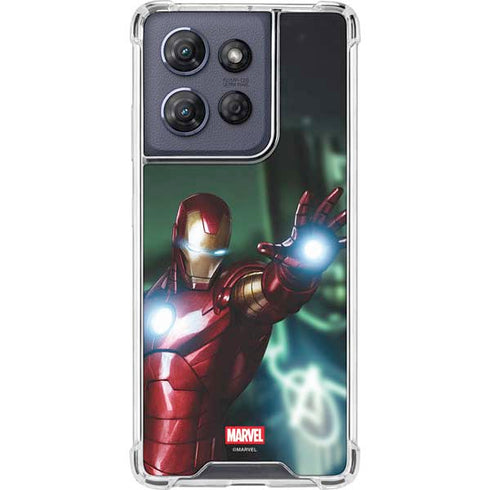 Marvel Tony Stark Iron Man Moto G 5G (2025) Clear Case
