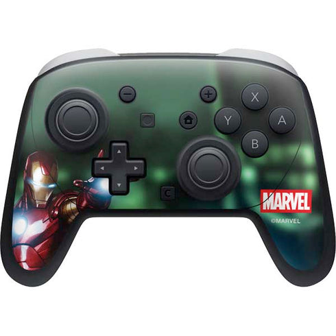 Marvel Tony Stark Iron Man Nintendo Switch 2 (2025) Pro Controller Skin