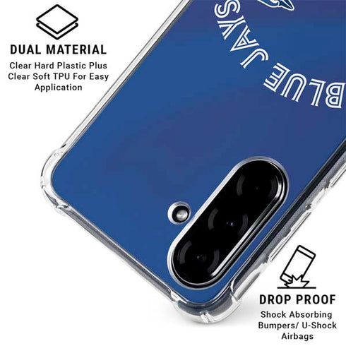 MLB Toronto Blue Jays Alternate Jersey Galaxy A36 5G Clear Case