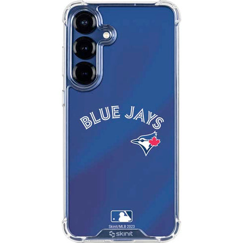 MLB Toronto Blue Jays Alternate Jersey Galaxy S25 Plus Clear Case