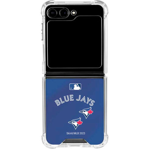 MLB Toronto Blue Jays Alternate Jersey Galaxy Z Flip6 Clear Case