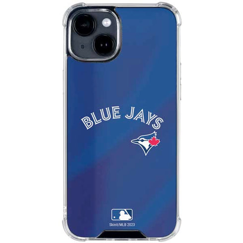 MLB Toronto Blue Jays Alternate Jersey iPhone 15 Clear Case