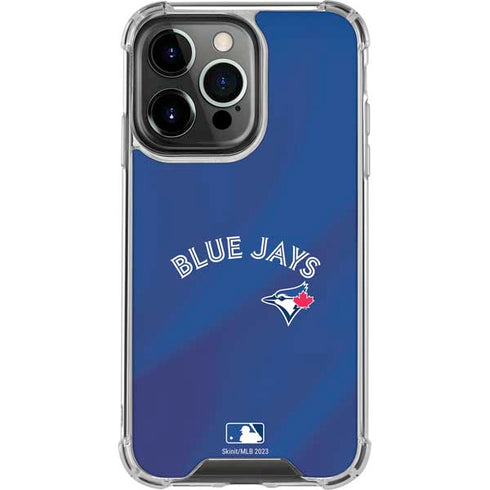MLB Toronto Blue Jays Alternate Jersey iPhone 16 Pro Clear Case