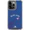 MLB Toronto Blue Jays Alternate Jersey iPhone 16 Pro Clear Case