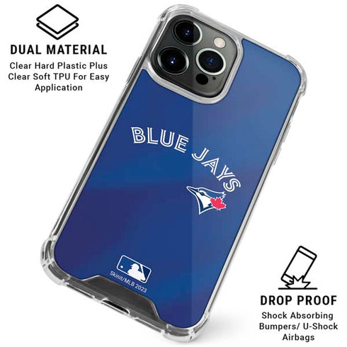 MLB Toronto Blue Jays Alternate Jersey iPhone 16 Pro Clear Case