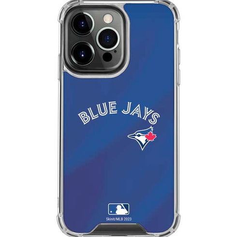 MLB Toronto Blue Jays Alternate Jersey iPhone 16 Pro Max Clear Case
