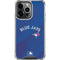 MLB Toronto Blue Jays Alternate Jersey iPhone 16 Pro Max Clear Case