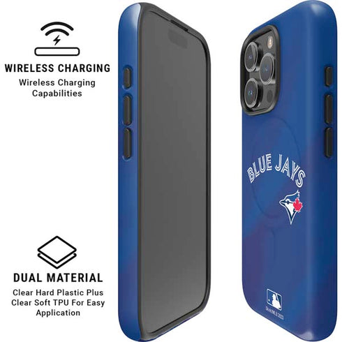 MLB Toronto Blue Jays Alternate Jersey iPhone 16 Pro Max Magsafe Impact Case
