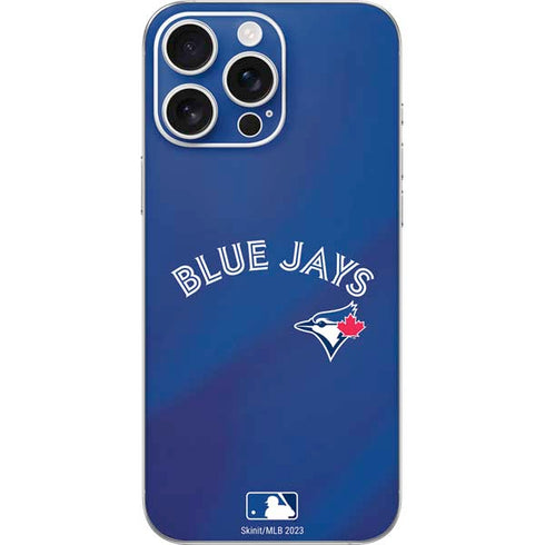 MLB Toronto Blue Jays Alternate Jersey iPhone 16 Pro Max Skin