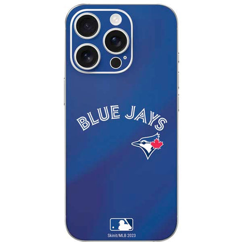 MLB Toronto Blue Jays Alternate Jersey iPhone 16 Pro Skin