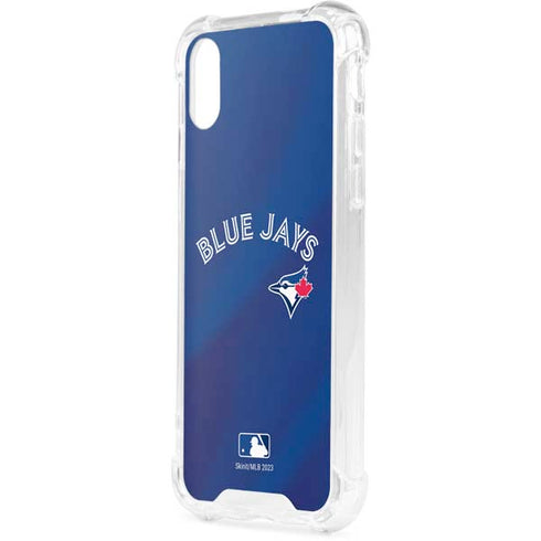 MLB Toronto Blue Jays Alternate Jersey iPhone XS Clear Case