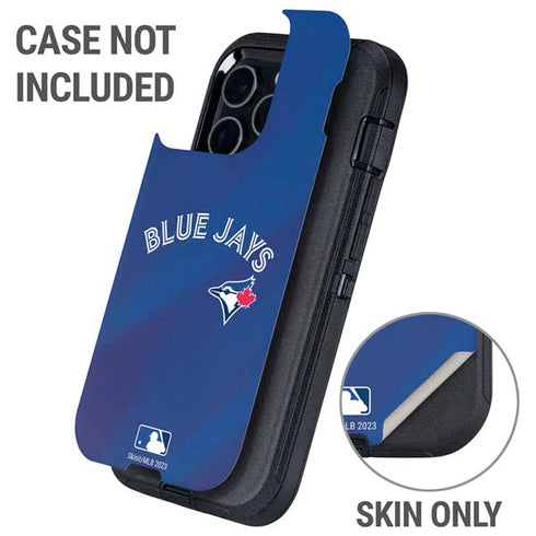 MLB Toronto Blue Jays Alternate Jersey Otterbox Defender iPhone Skin