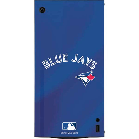 MLB Toronto Blue Jays Alternate Jersey XBox Series X Digital Edition Console Skin
