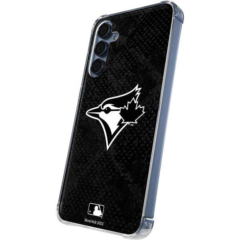 MLB Toronto Blue Jays Dark Wash Galaxy A55 5G Clear Case