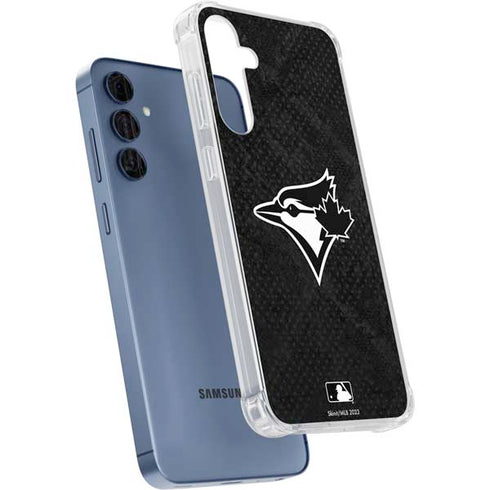 MLB Toronto Blue Jays Dark Wash Galaxy A55 5G Clear Case