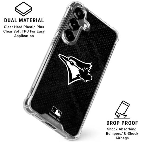 MLB Toronto Blue Jays Dark Wash Galaxy S26 Plus Clear Case