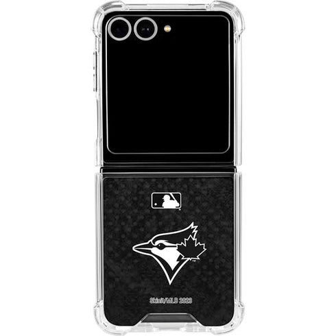 MLB Toronto Blue Jays Dark Wash Galaxy Z Flip7 Clear Case