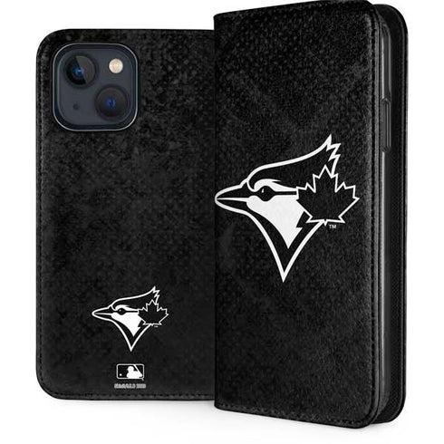 MLB Toronto Blue Jays Dark Wash iPhone 15 Plus Folio Case
