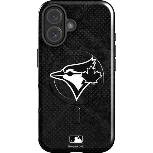 MLB Toronto Blue Jays Dark Wash iPhone 16 Magsafe Impact Case
