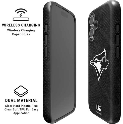 MLB Toronto Blue Jays Dark Wash iPhone 16 Plus Magsafe Impact Case