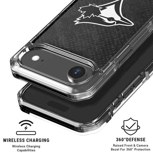 MLB Toronto Blue Jays Dark Wash iPhone 17 Air Clear Case