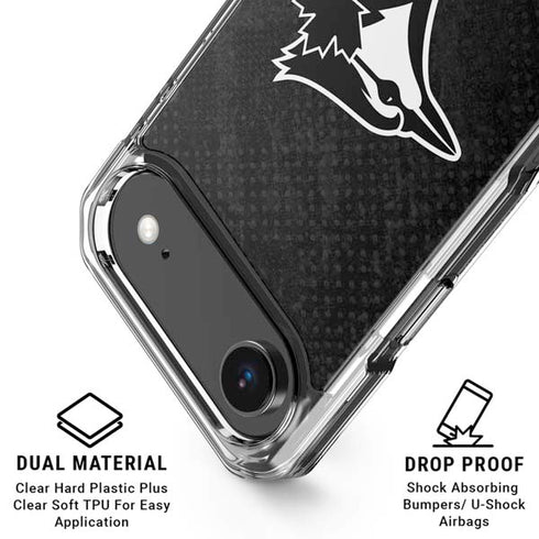 MLB Toronto Blue Jays Dark Wash iPhone 17 Air Clear Case