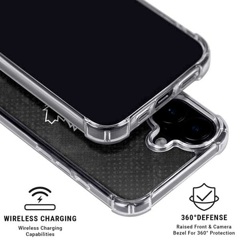 MLB Toronto Blue Jays Dark Wash iPhone 17 Clear Case