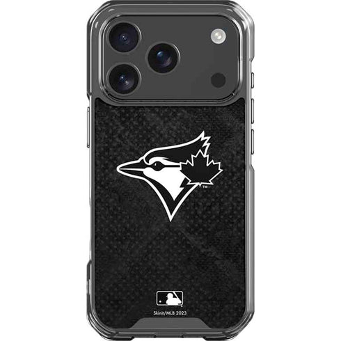 MLB Toronto Blue Jays Dark Wash iPhone 17 Pro Clear Case