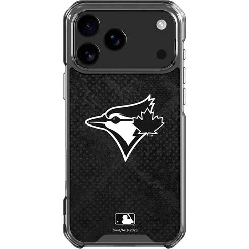 MLB Toronto Blue Jays Dark Wash iPhone 17 Pro Max Clear Case