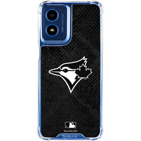 MLB Toronto Blue Jays Dark Wash Moto G 5G (2024) Clear Case