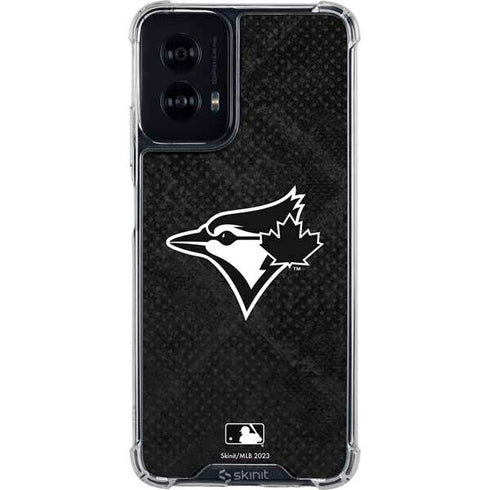 MLB Toronto Blue Jays Dark Wash Moto G Power 5G (2024) Clear Case