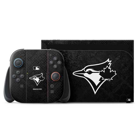 MLB Toronto Blue Jays Dark Wash Nintendo Switch 2 (2025) with Joy-Con Skin