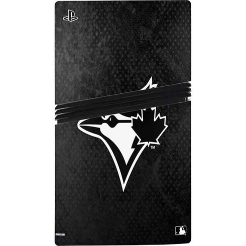 MLB Toronto Blue Jays Dark Wash PS5 Pro Disk Bundle Skin
